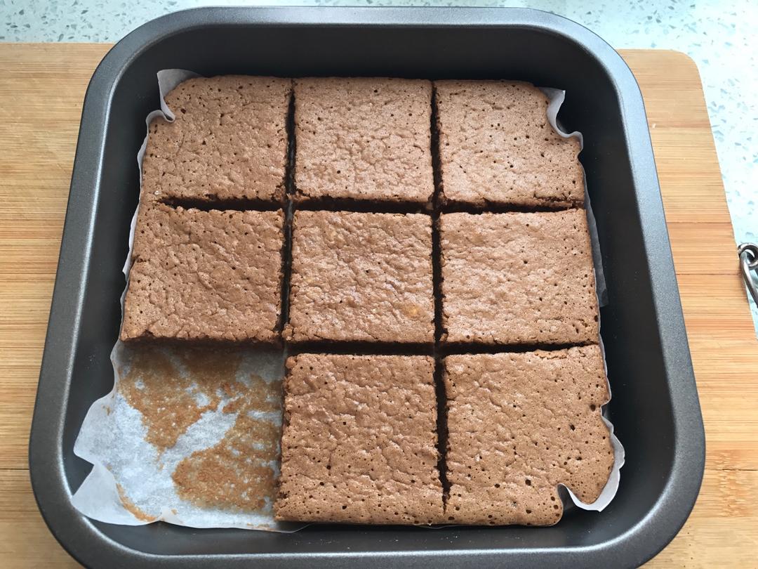 美式经典配方：巧克力布朗尼（The Perfect Brownies)