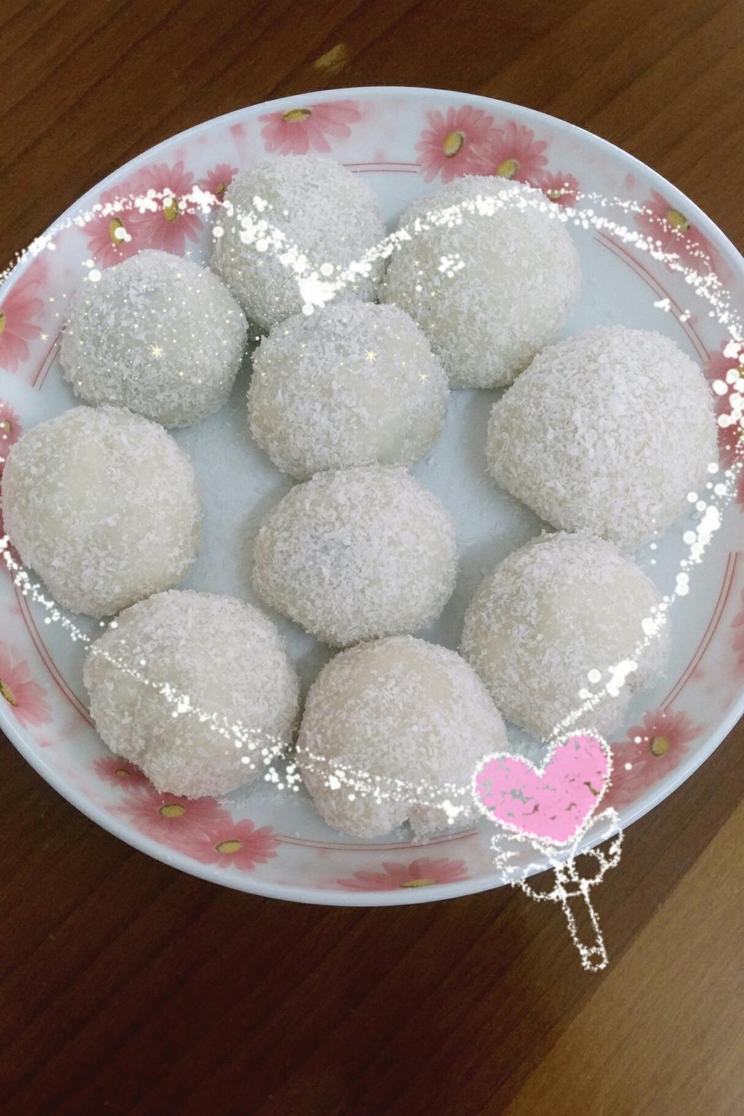 糯米红豆糍