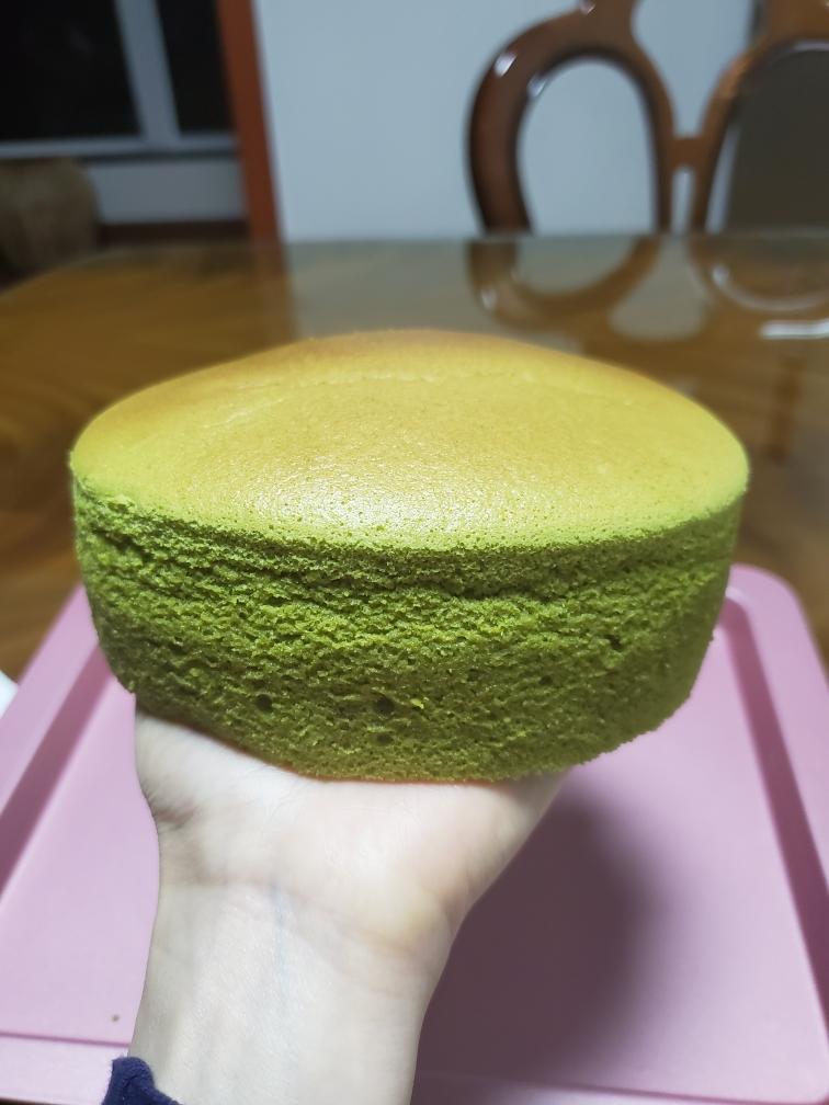 6寸抹茶古早蛋糕🙌