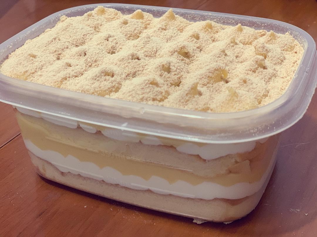 日式豆乳盒子蛋糕