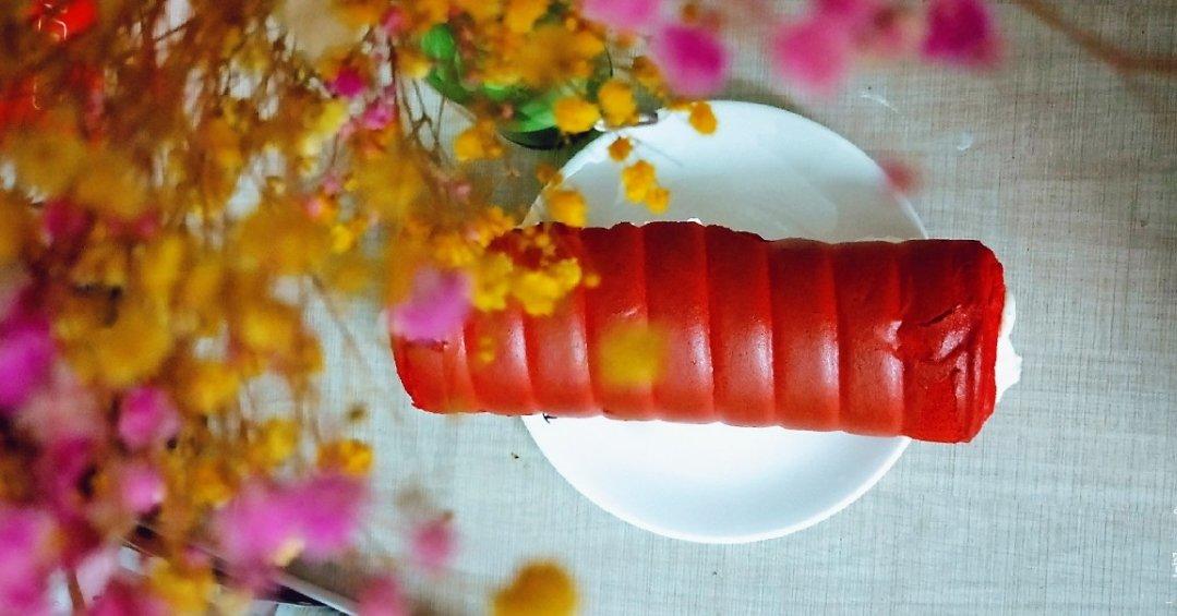 红丝绒蛋糕卷