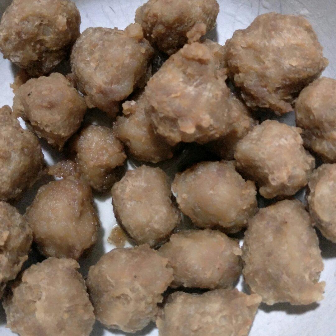 炸肉丸子