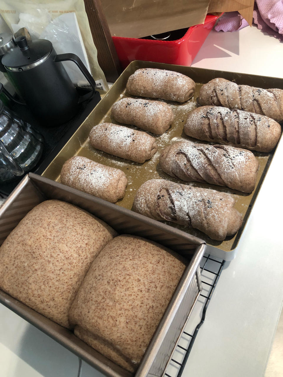 50%全麦吐司｜低糖低脂，吃起来不像是吃全麦的全麦吐司！