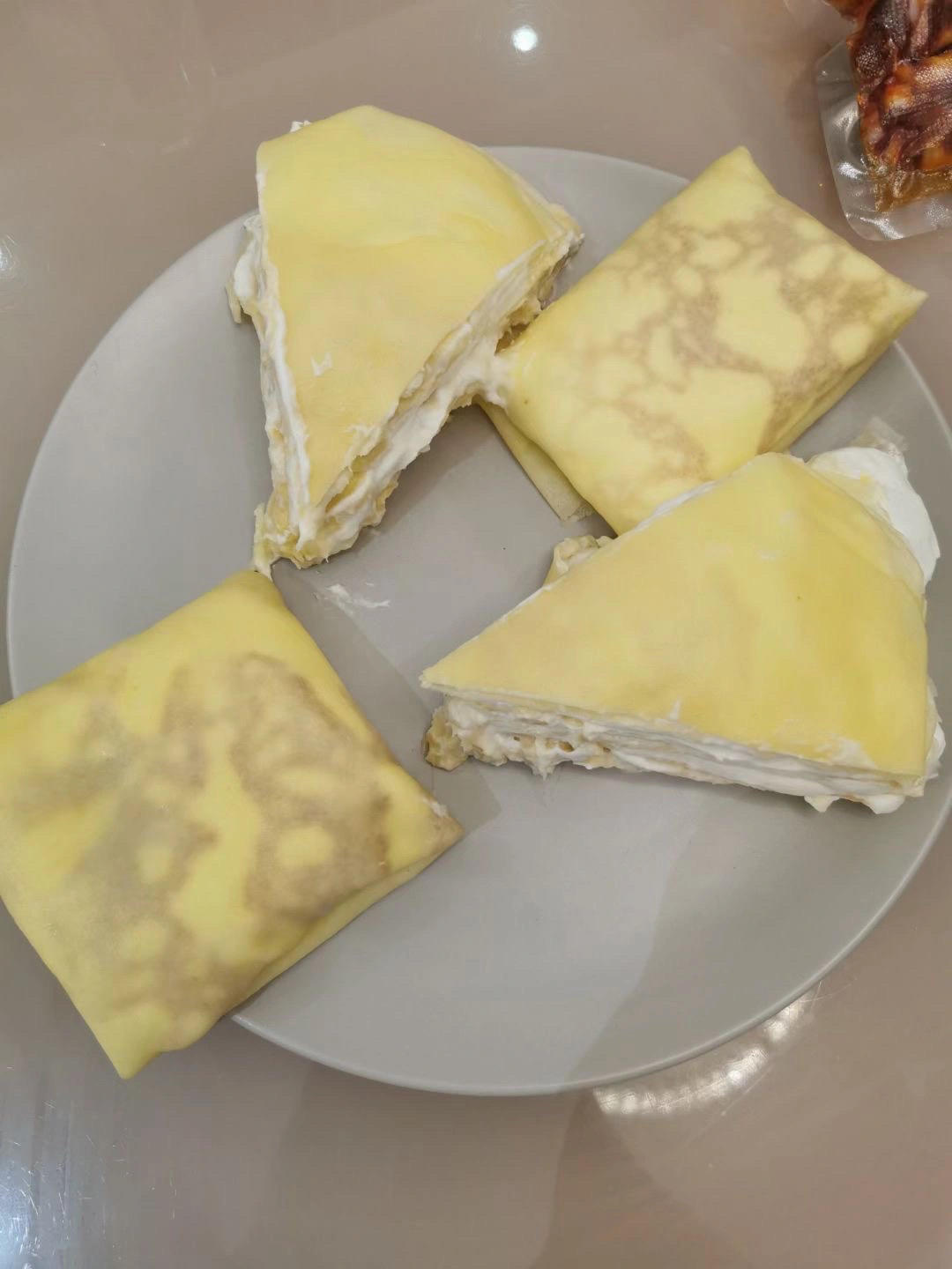 榴莲千层（超软糯蛋皮配方٩( ᐛ )و