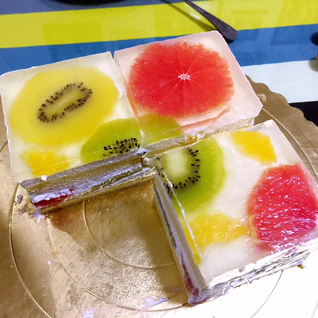 水果果冻蛋糕
