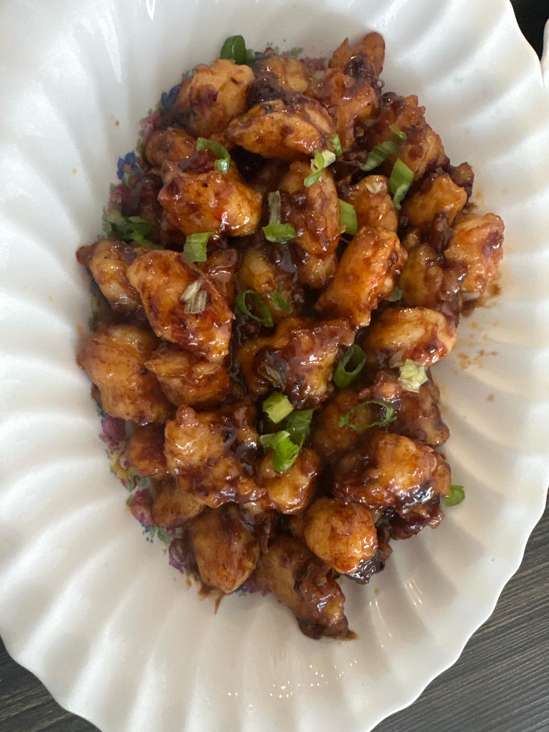 孩子最爱吃的～家庭版宫保虾球～