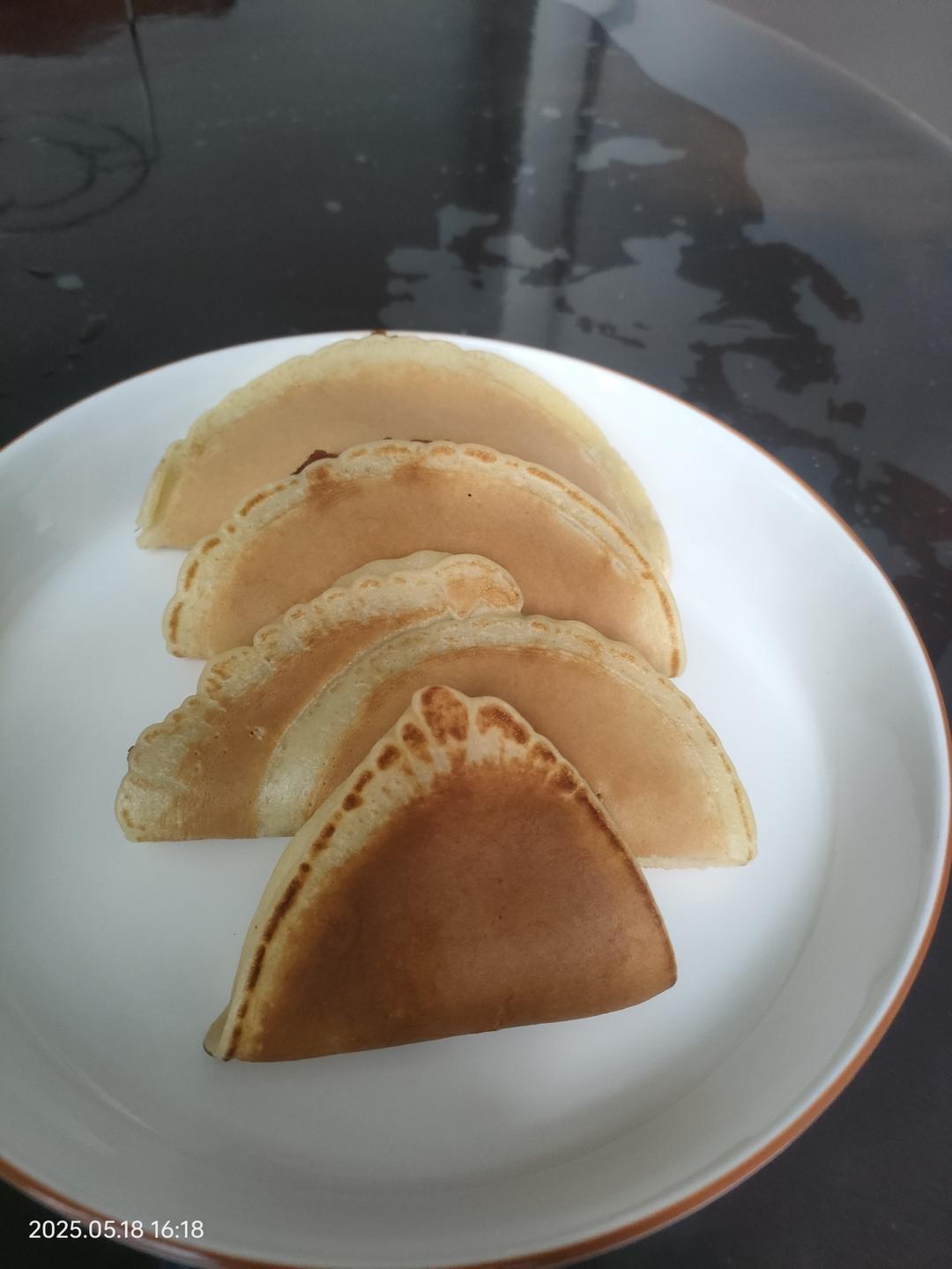 铜锣烧（就是日式松饼🥞，不用泡打粉，放冷了也不会硬梆梆）