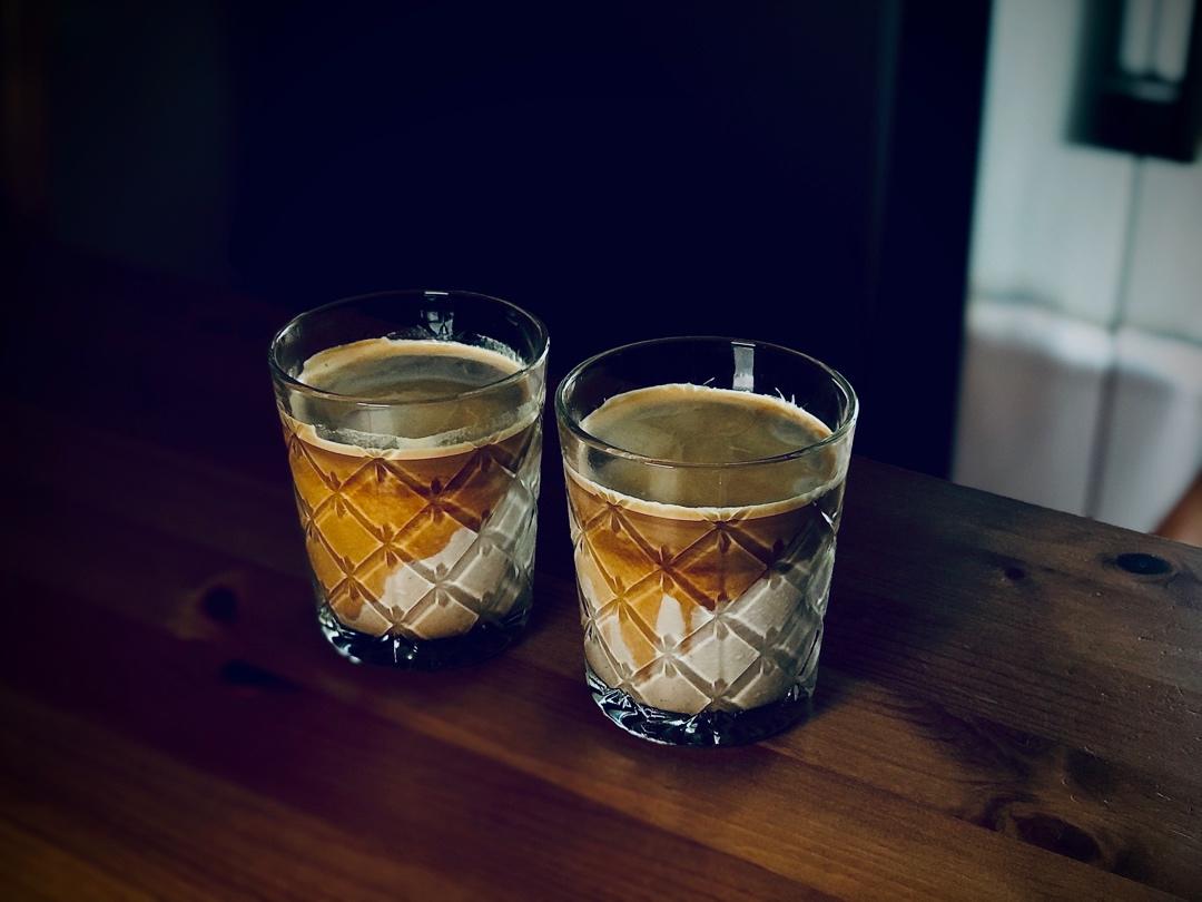 在家也能做出漂亮☕dirty☕脏咖啡👻