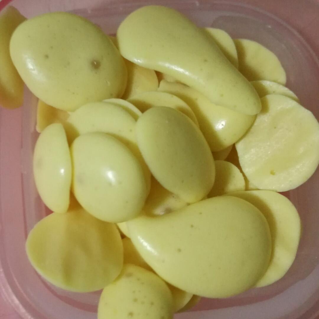入口即化的无添加蛋黄溶豆