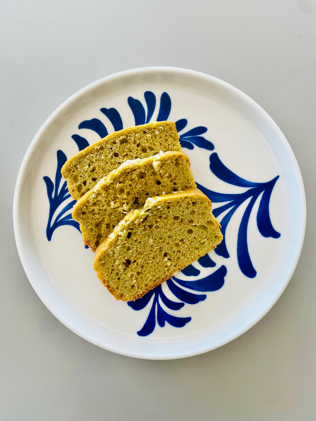 免黄油～无需打发🥥椰香抹茶红豆磅蛋糕