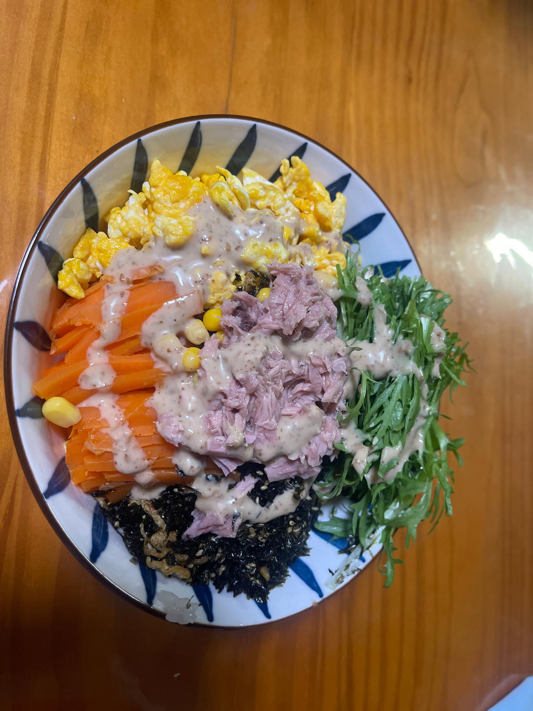孩子超爱吃的金枪鱼海苔拌饭