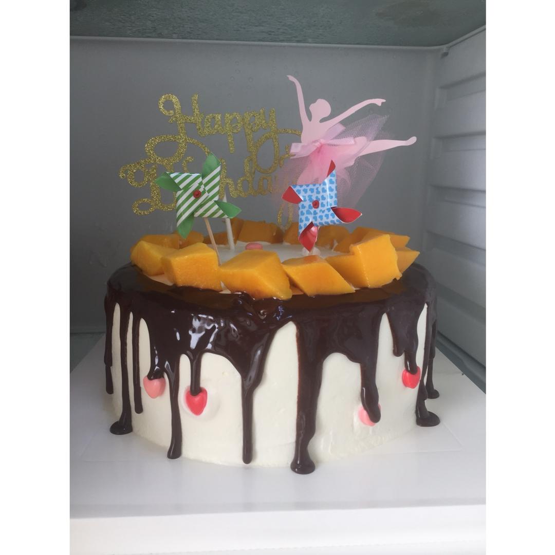 蛋糕淋面之一：甘那许淋面（详细解答淋面太稠的问题）