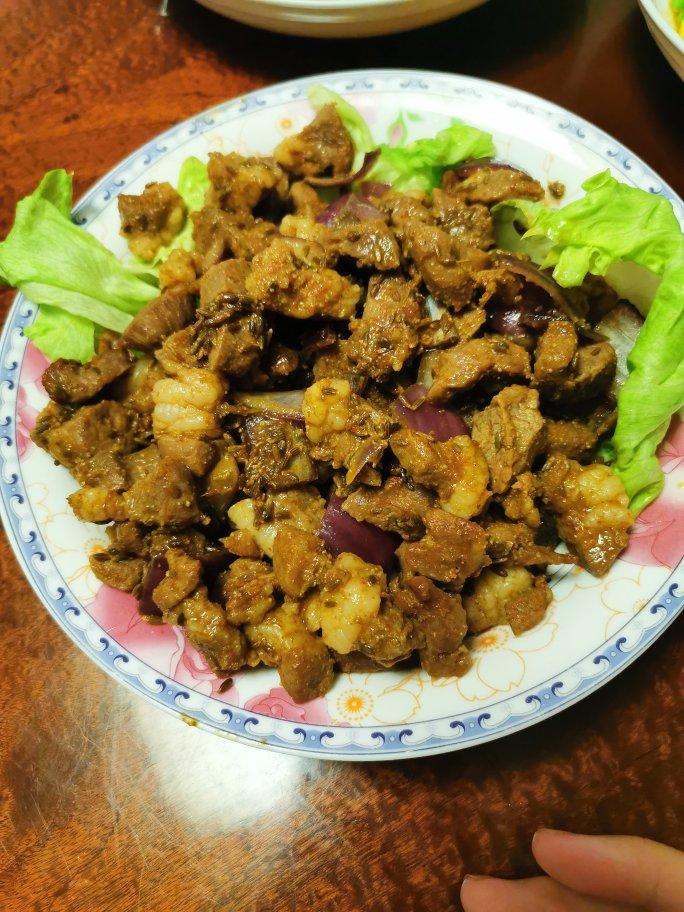 烤羊肉串烤箱版
