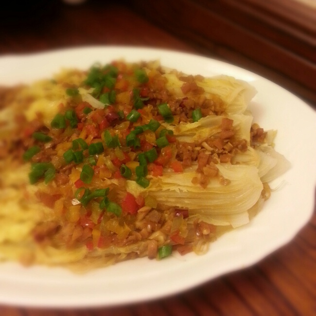 蒜蓉粉丝娃娃菜