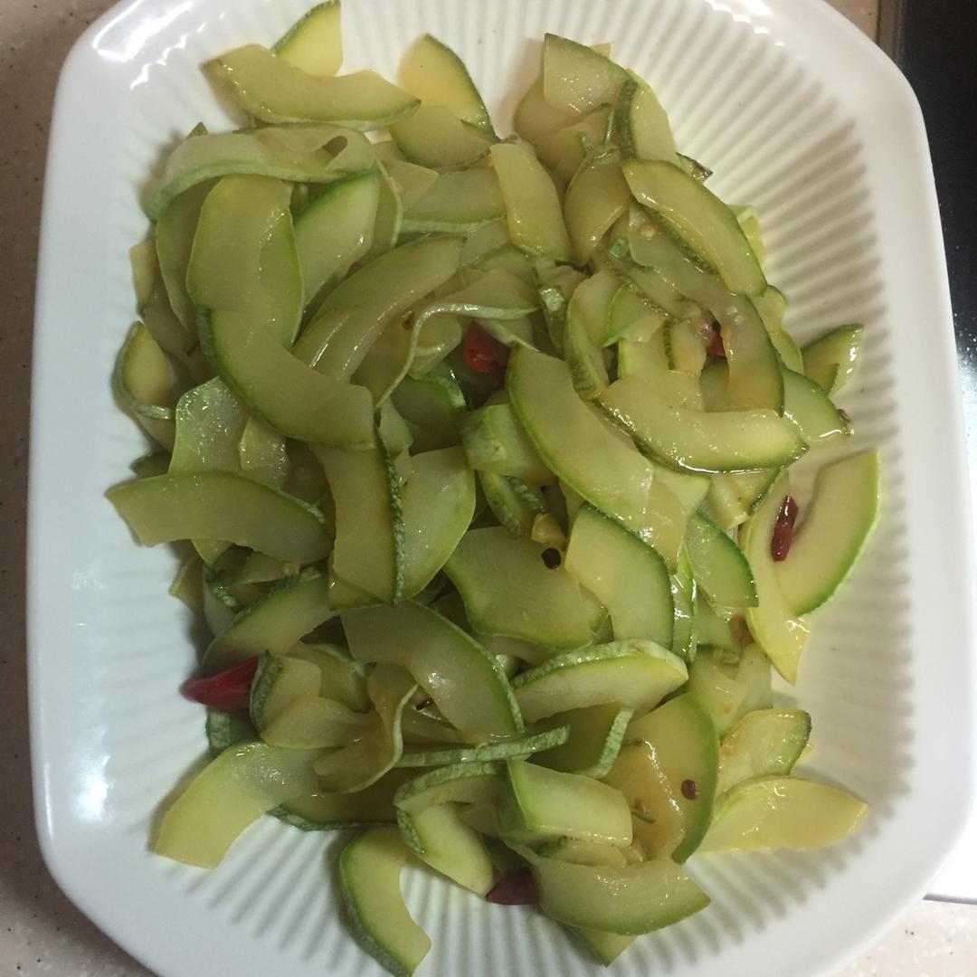 醋溜西葫芦