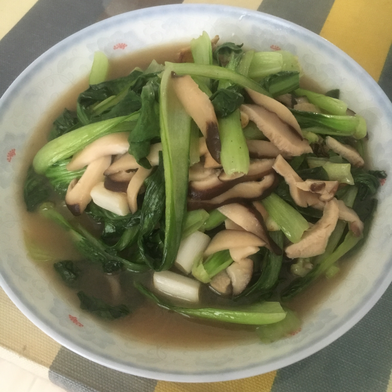 香菇青菜
