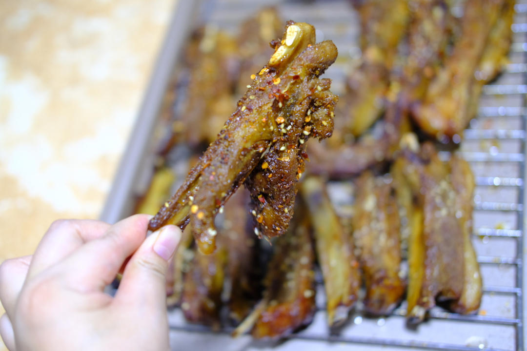 超好吃的烤羊排烤箱版