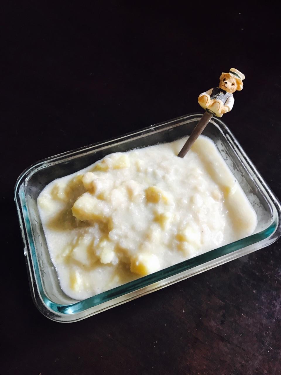 奶酪牛奶红薯西米粥