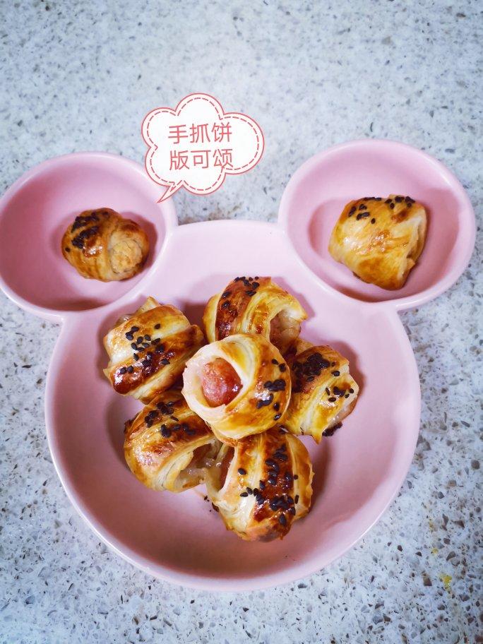 香肠可颂🥐（手抓饼版）