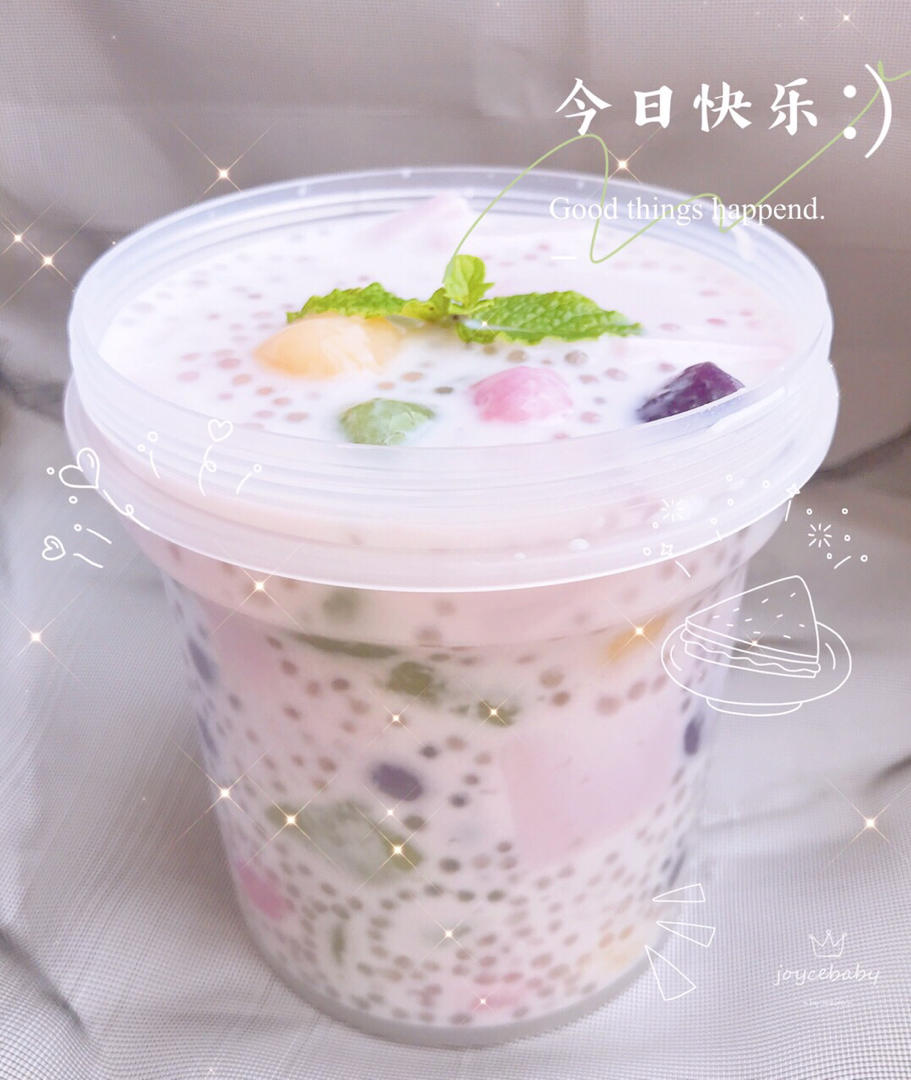 夏日饮品鲜芋仙芋圆（最详教程）