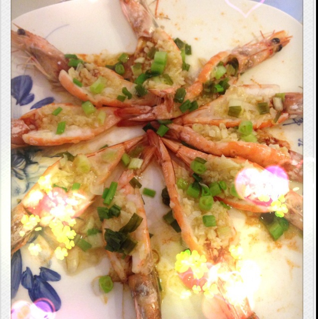 蒜蓉粉丝蒸虾