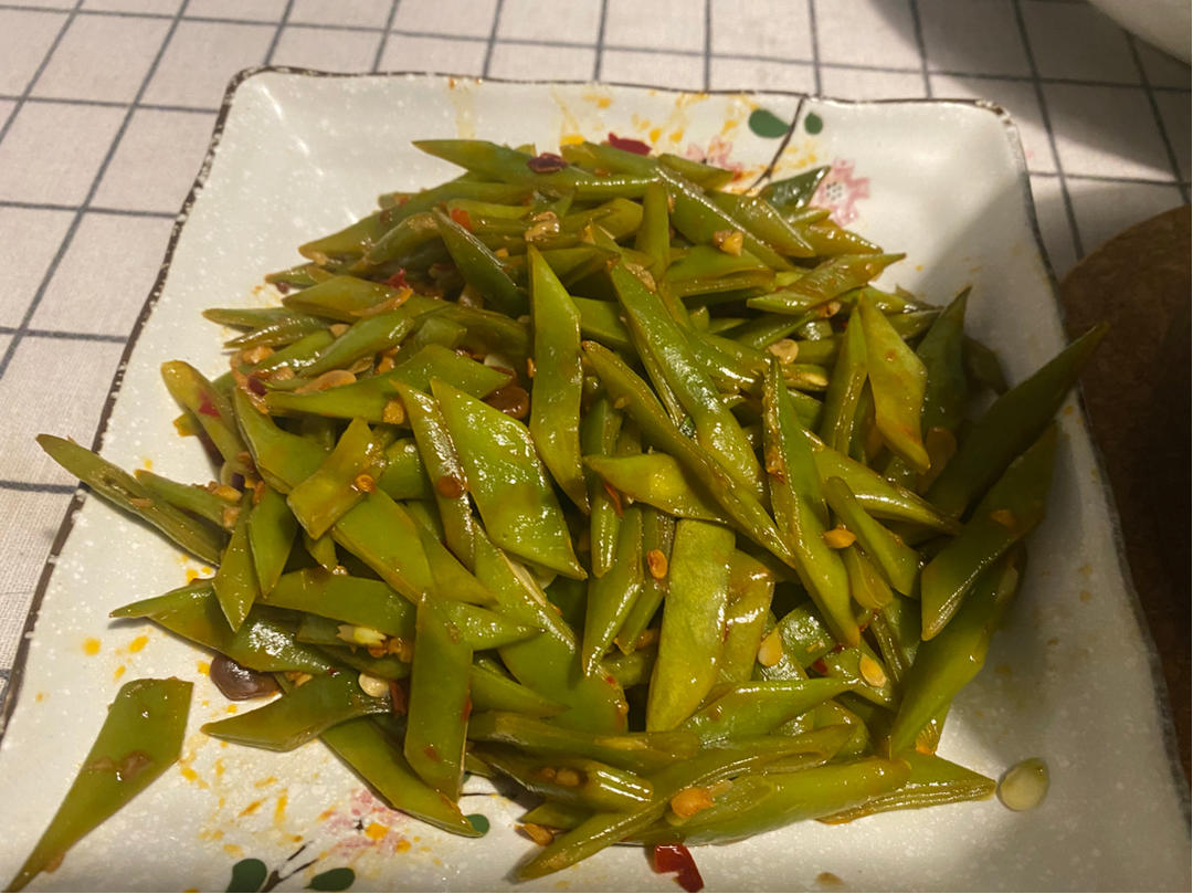 比肉好吃百倍无敌下饭素炒豆角丝