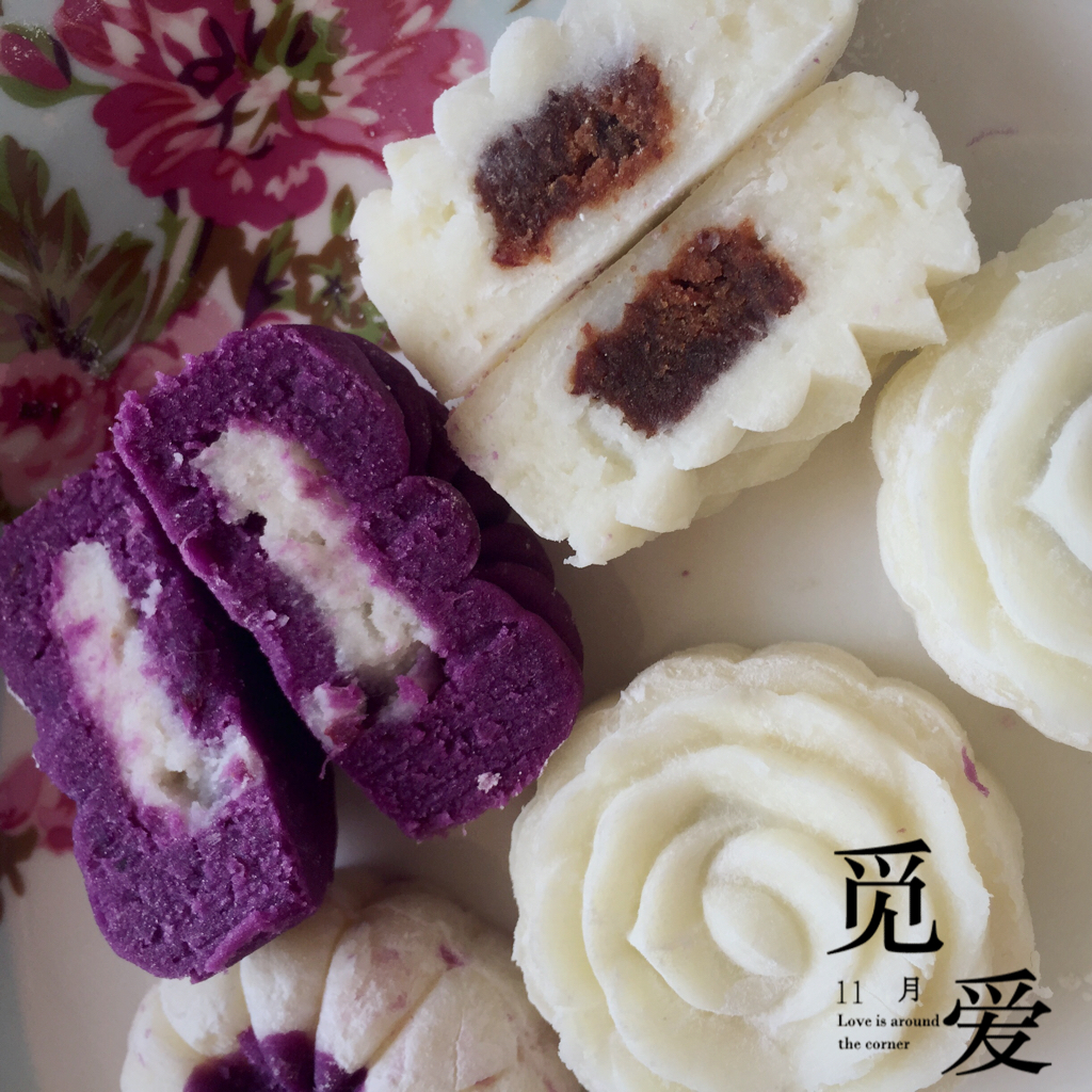 紫薯山药糕