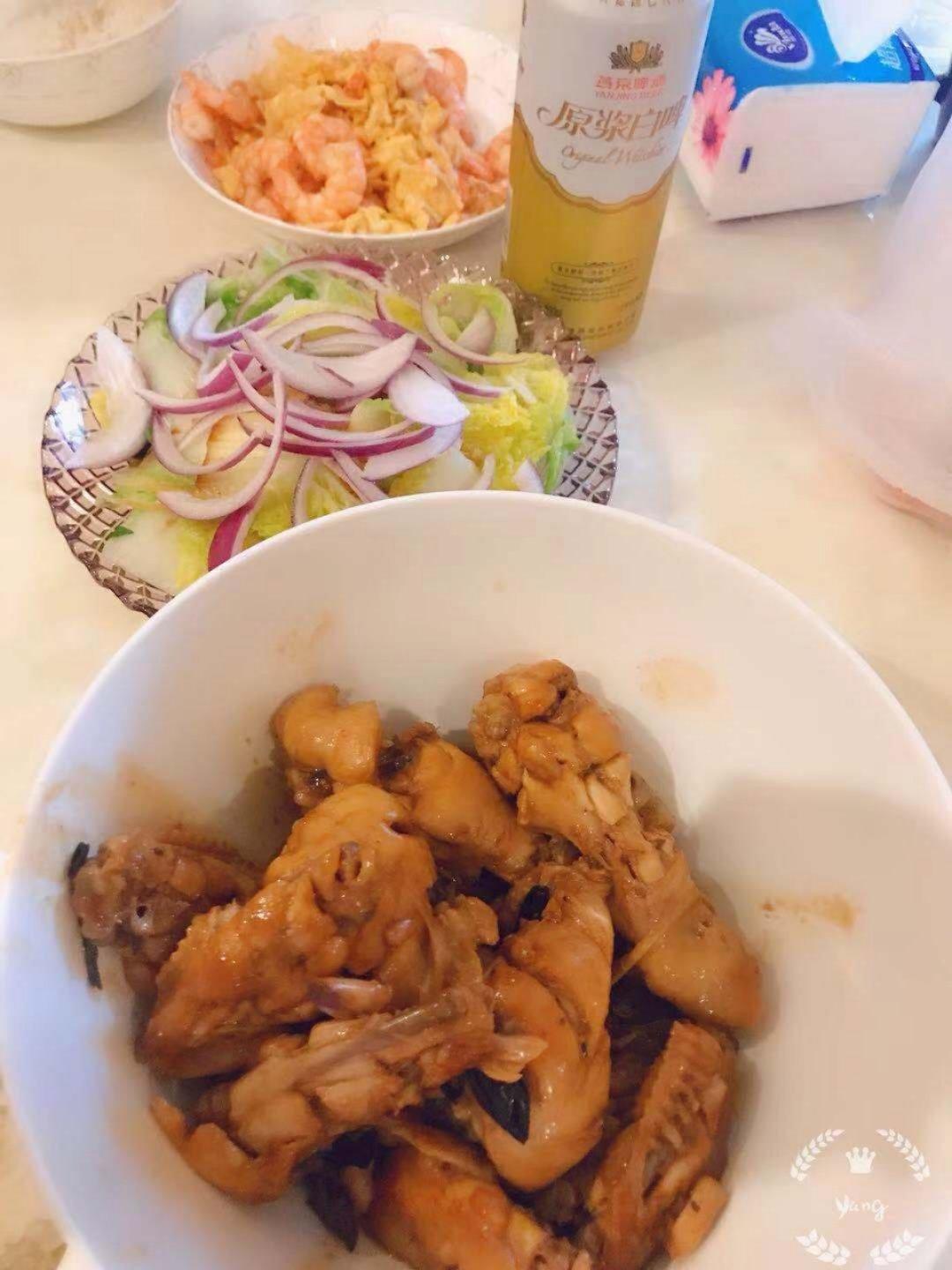 简单又美味的红烧鸡翅根