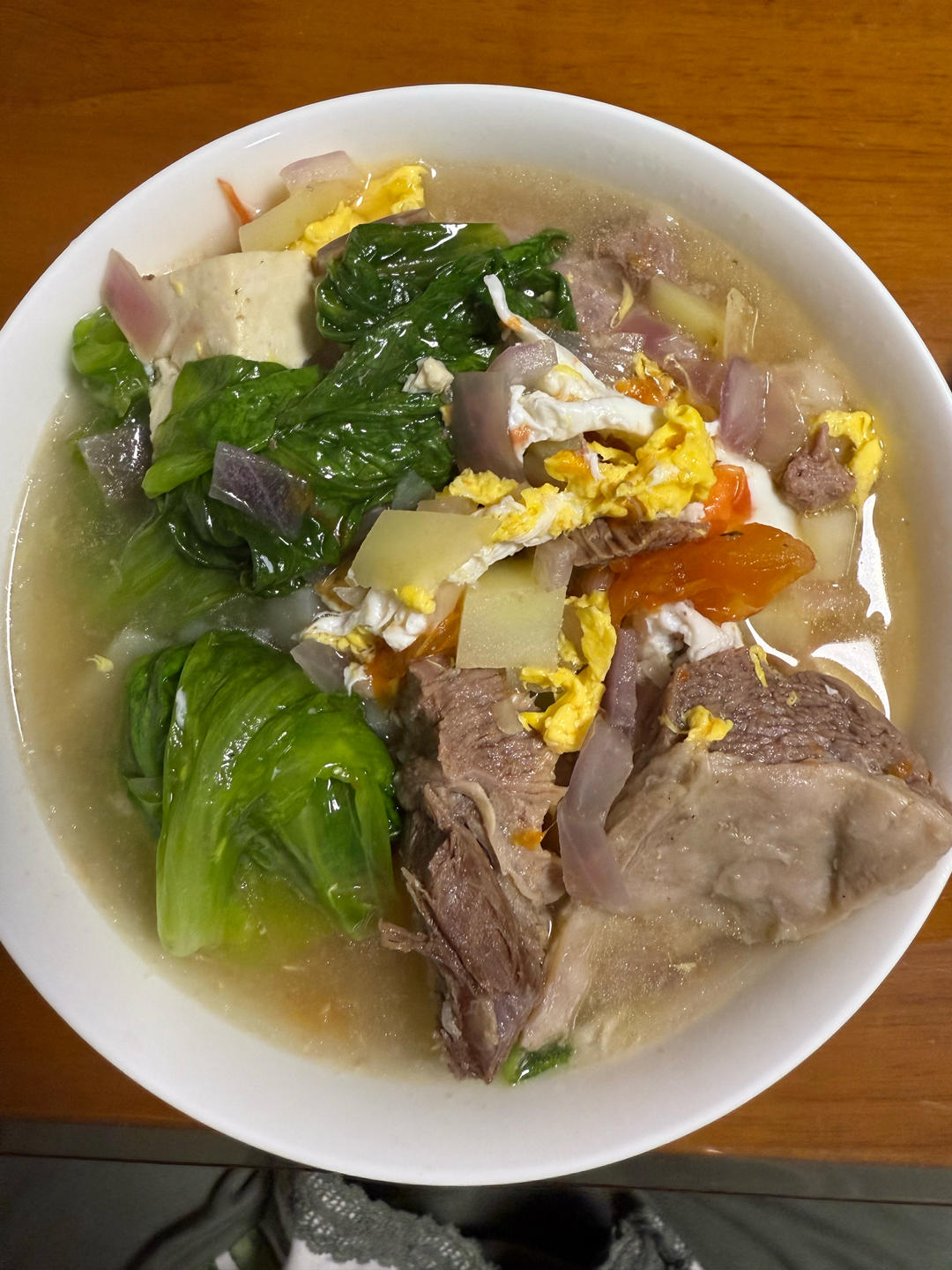 正宗西北番茄羊肉面片（内附揪面片方法）