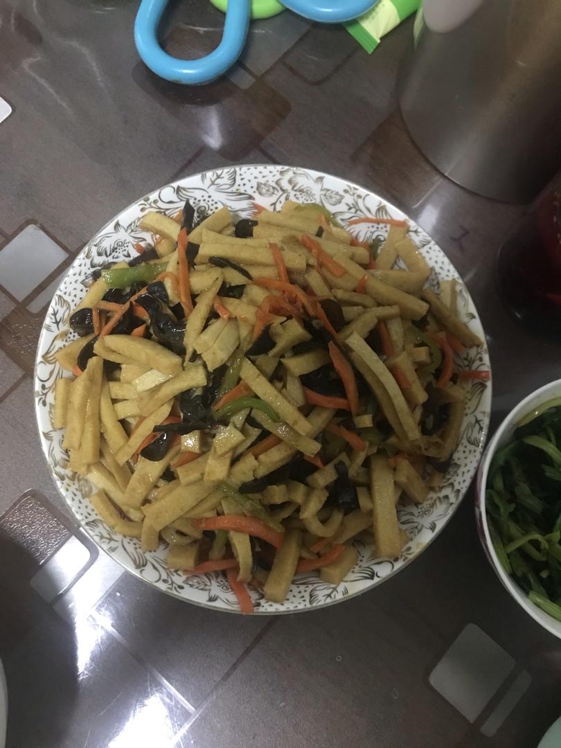 鱼香千页豆腐