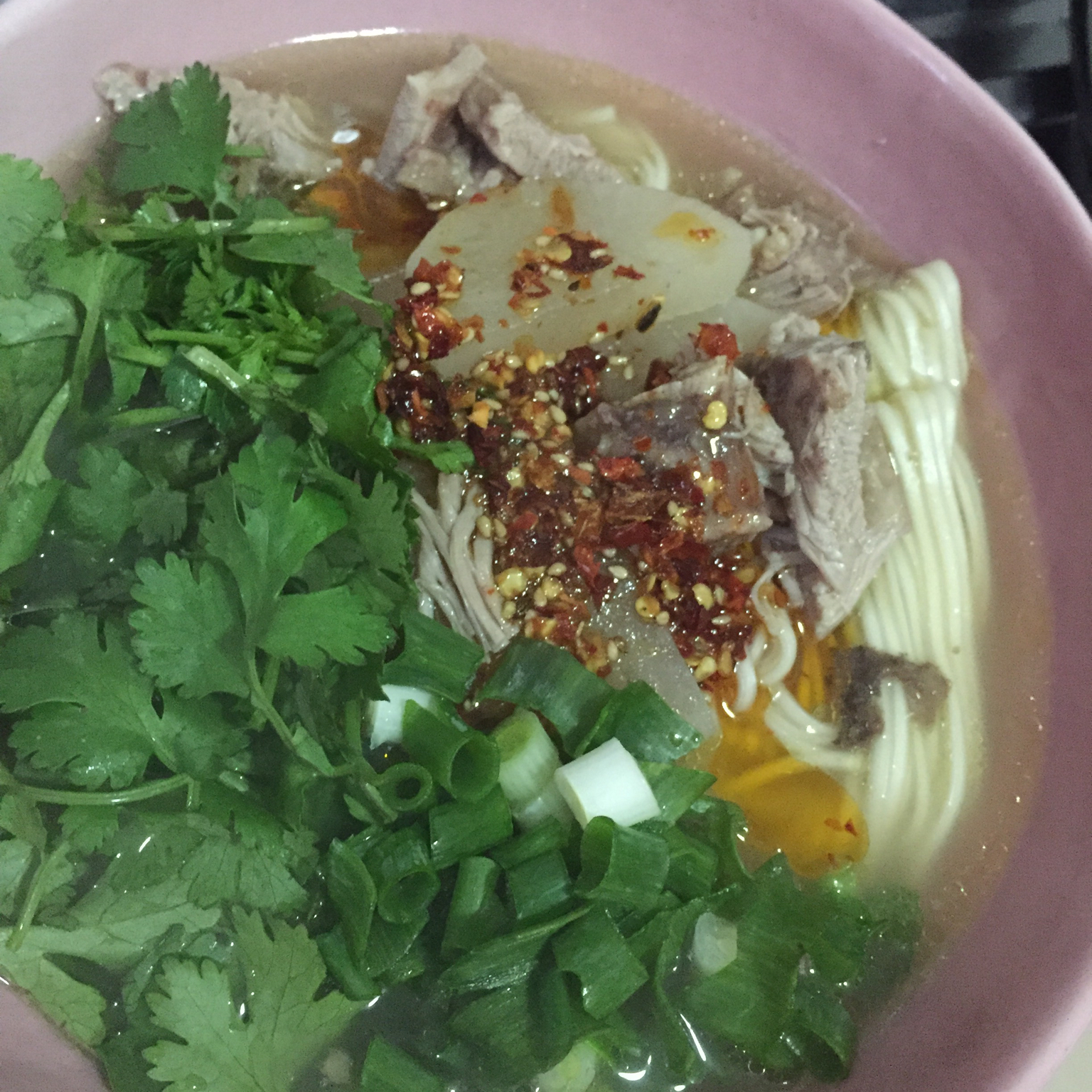兰州正宗牛肉面汤
