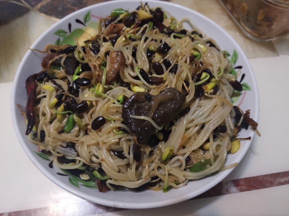 干煸豆芽粉丝