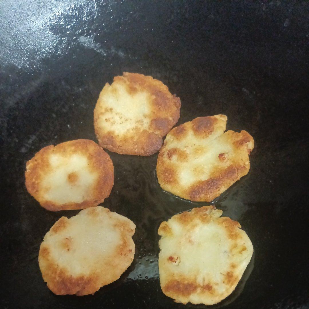 土豆鲜虾饼【宝宝辅食】