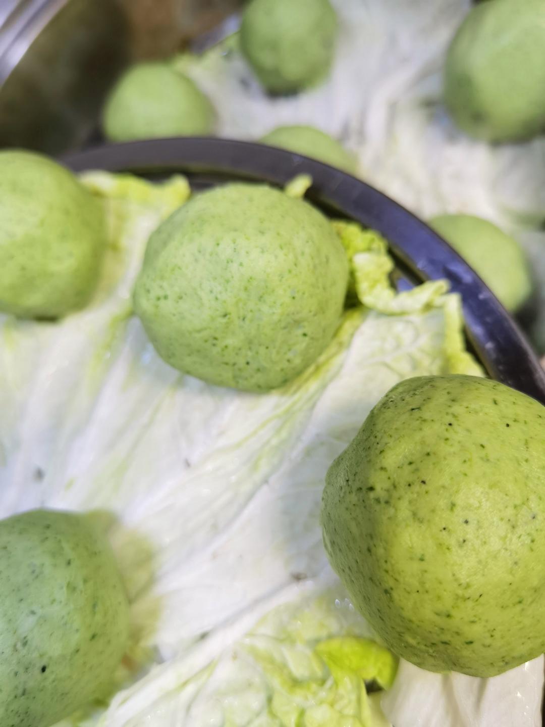 清明必吃的艾草青团