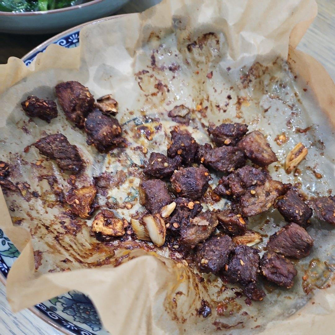 孜然牛肉粒