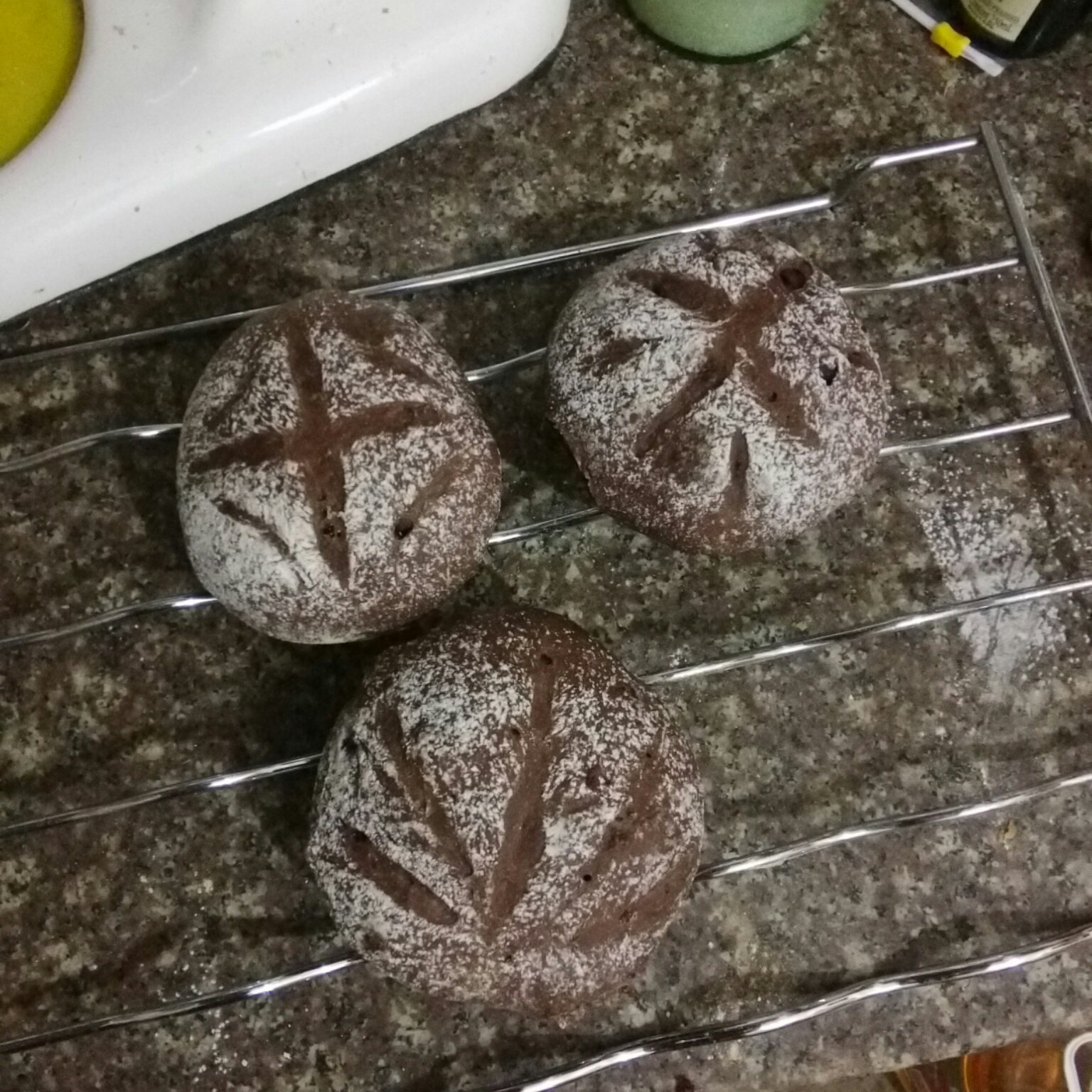 全麦巧克力豆软欧
