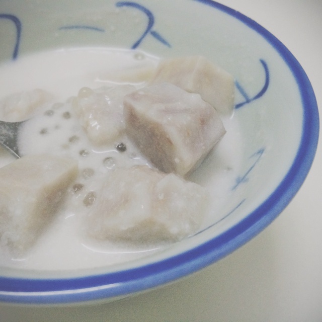 芋头椰汁西米露