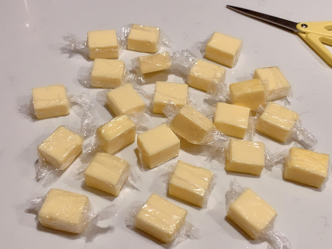 黄油分割保存