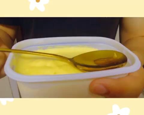 减脂无淡奶油无糖冰淇凌－芒果口味(☆_☆)一顿35大卡！