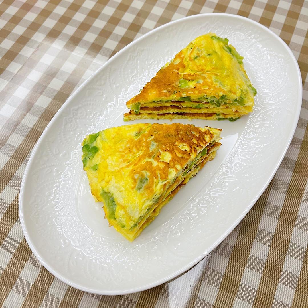 苦瓜煎蛋的做法