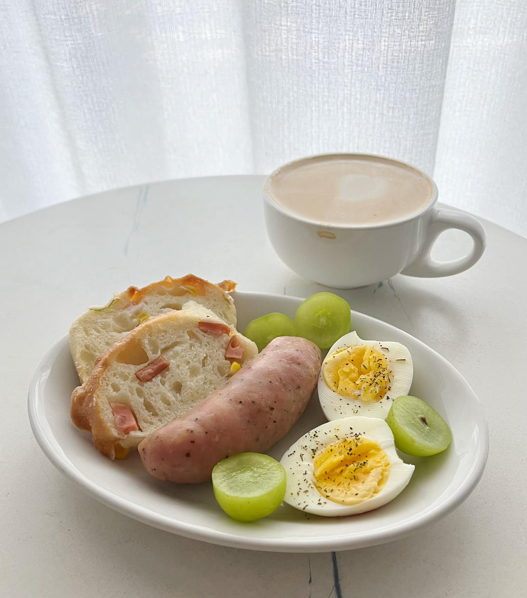 香肠芝士恰巴塔