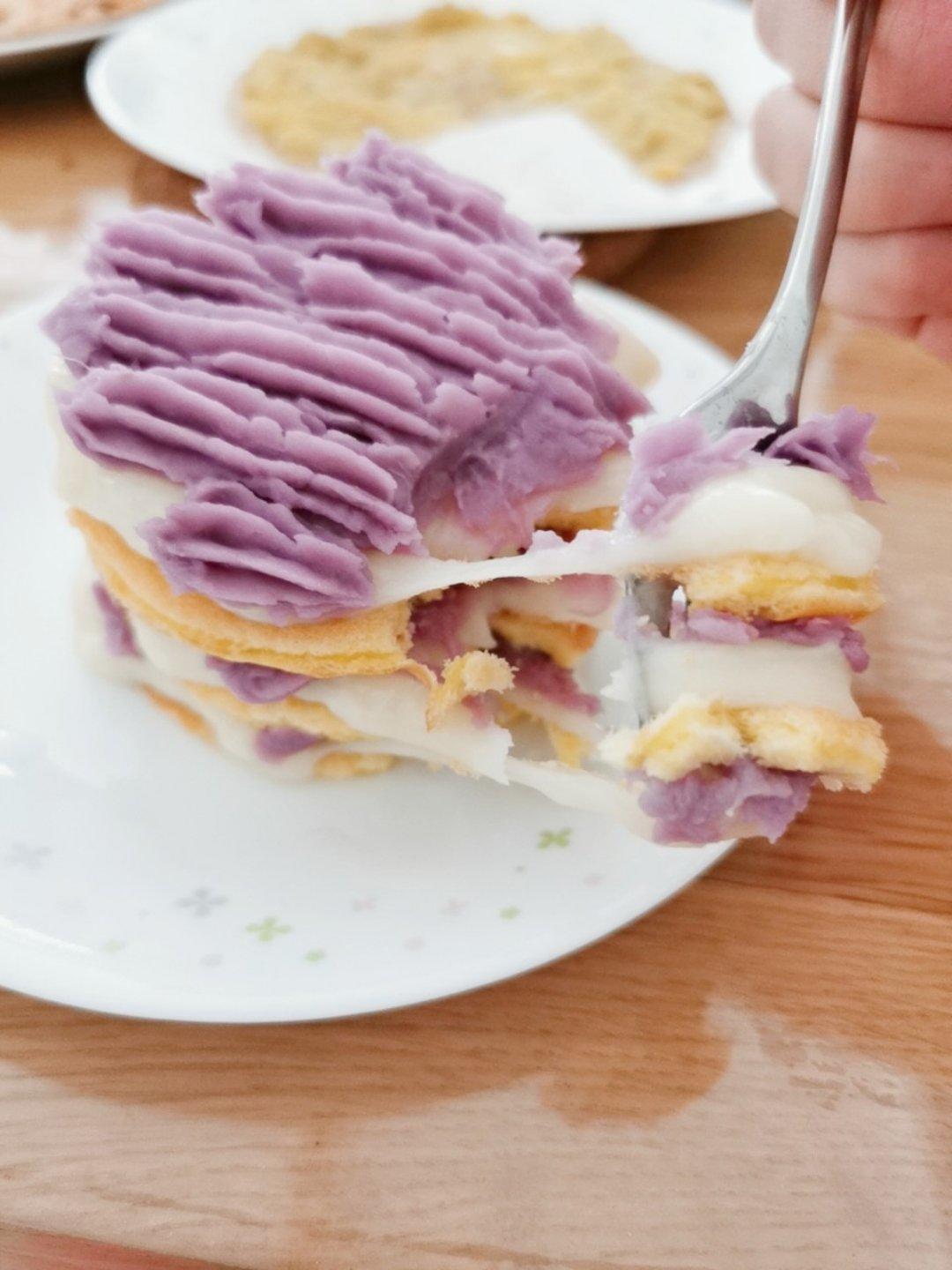 麻薯芋泥盒子蛋糕