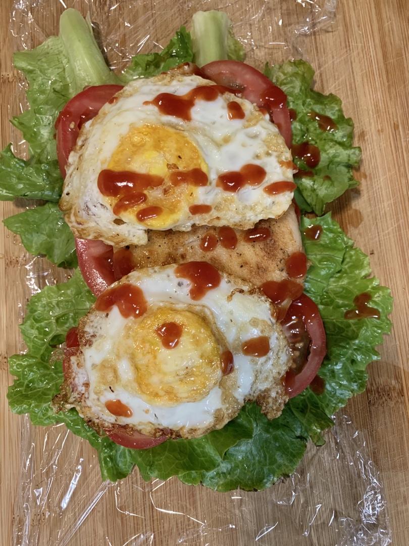 关晓彤同款蔬菜三明治低脂饱腹