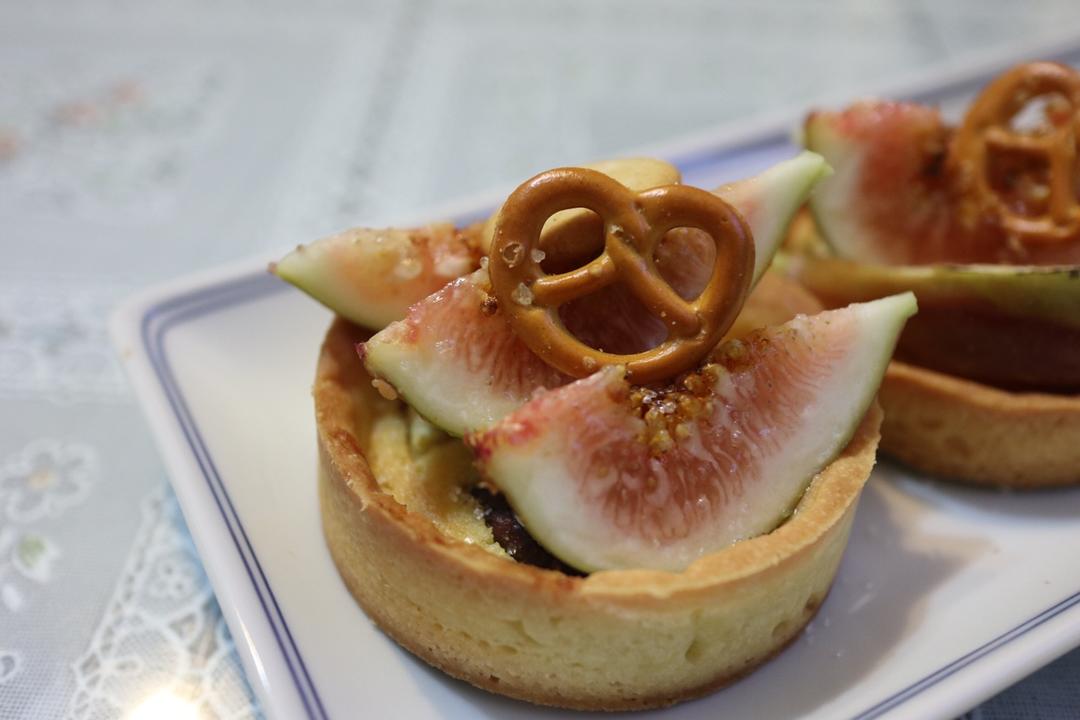 椒椒朝天椒做的无花果塔