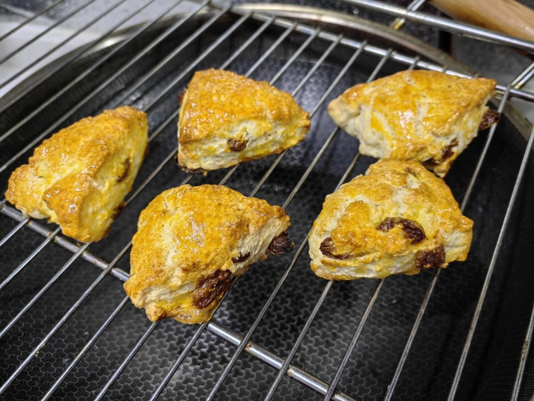 蔓越莓司康太好吃了！