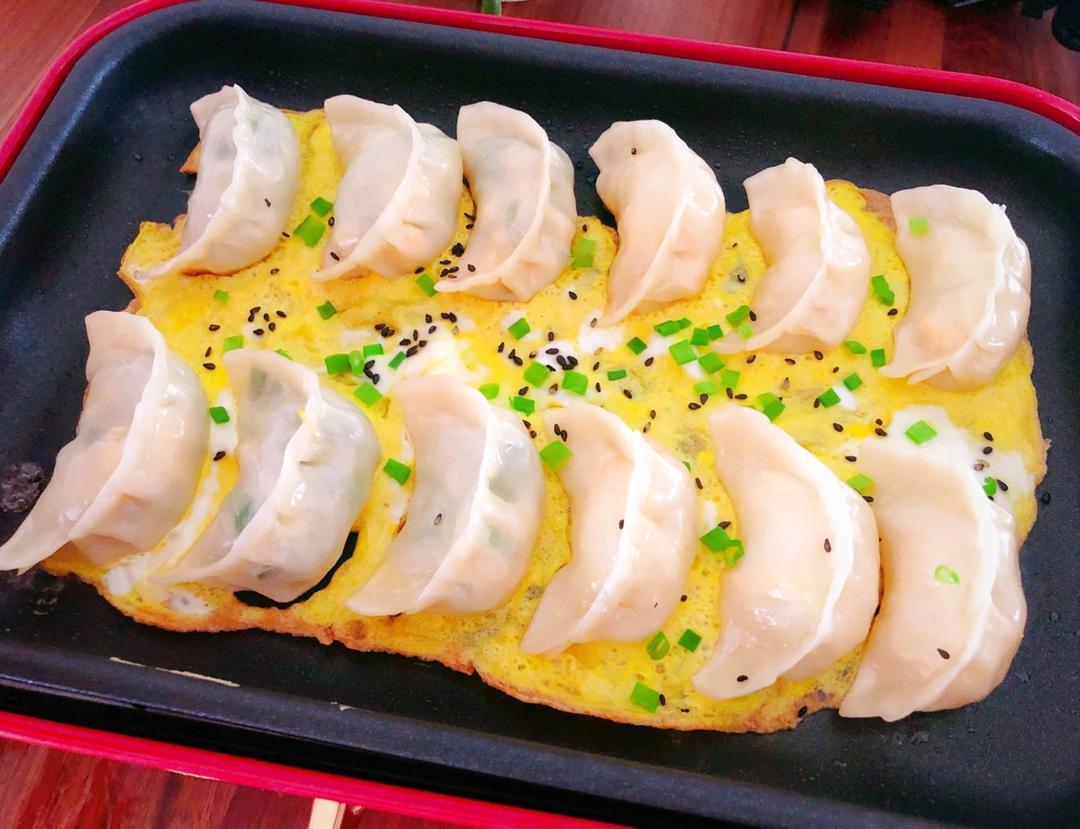 懒人快手抱蛋煎饺