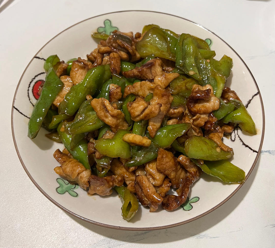 ㊙️超级下饭的青椒炒肉丝❗️吃三碗饭都不够