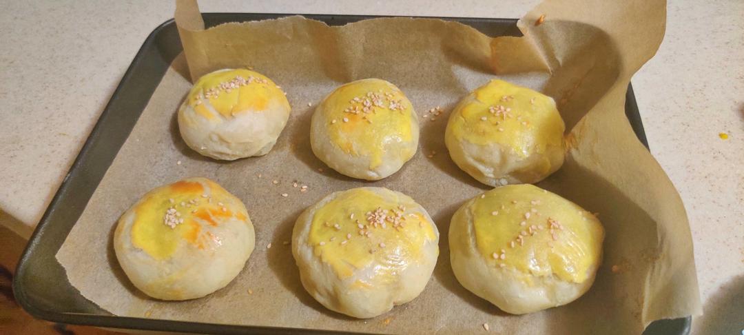 抹茶酥馅 - 抹茶蜜豆薄荷麻薯