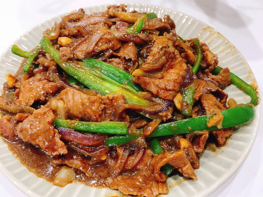 【小高姐】青椒牛肉 如何炒出嫩滑的牛肉