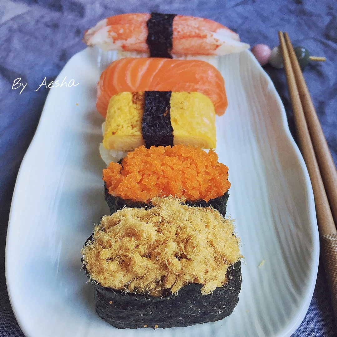 啊轩儿乖乖做的手握寿司